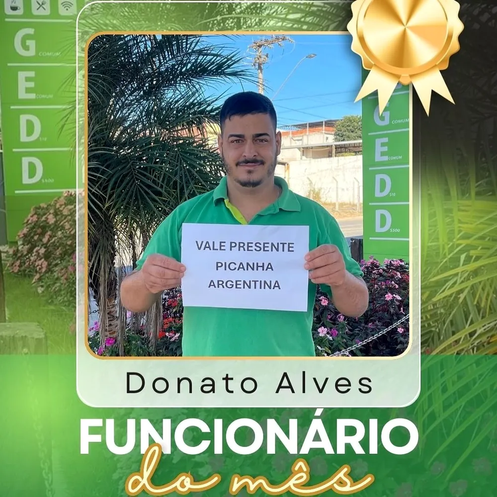 Donato Alves, Funcionário do Mês do Auto Posto Lamape